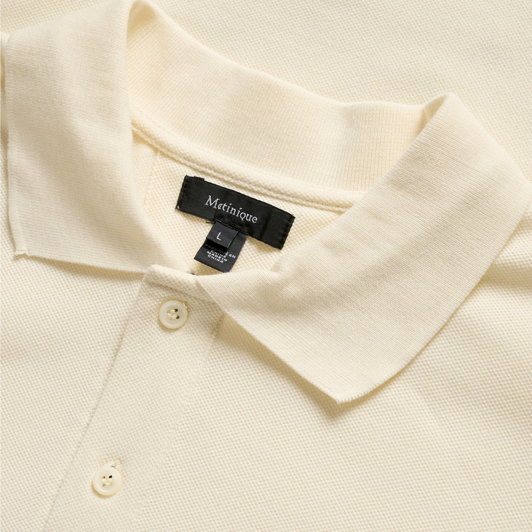 MAScout Polo Stripe Off White