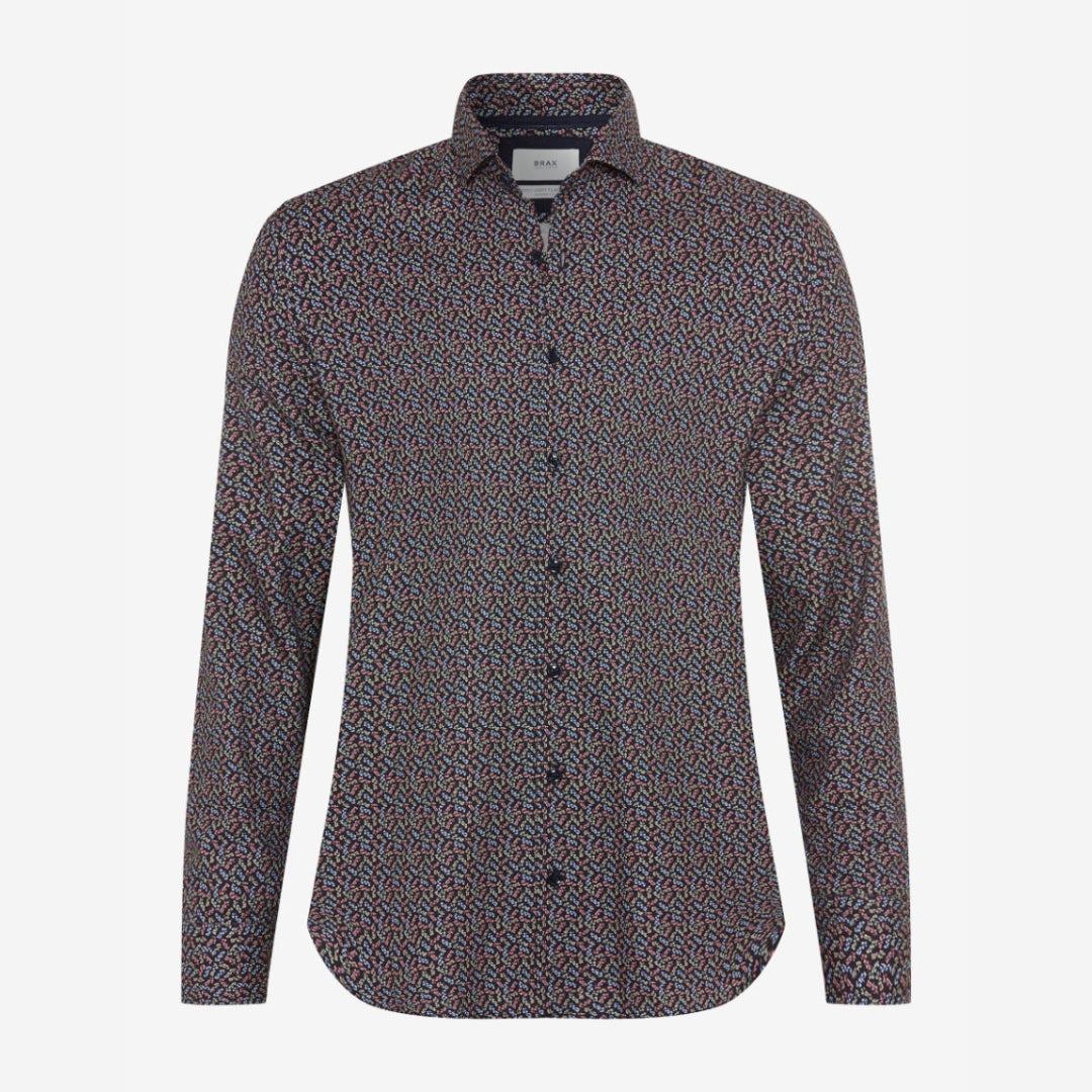 Harold Micro Floral Print Shirt