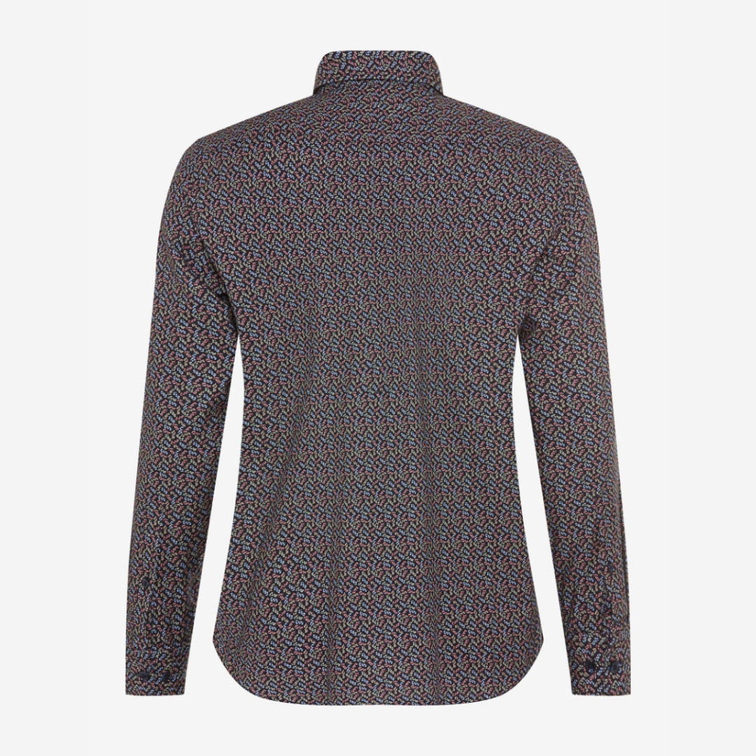Harold Micro Floral Print Shirt