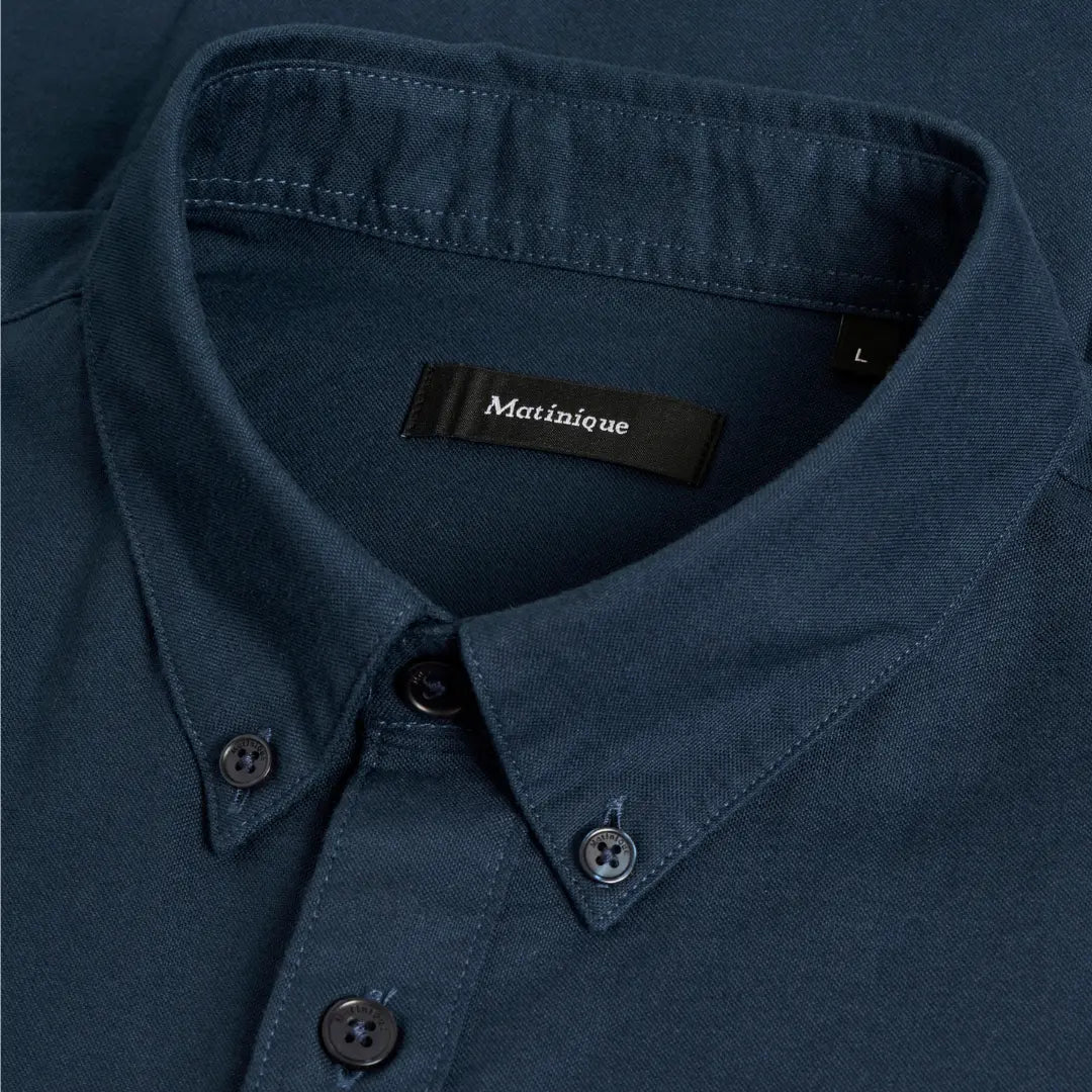 MATrostol Oxford Shirt Dark Navy Matinique