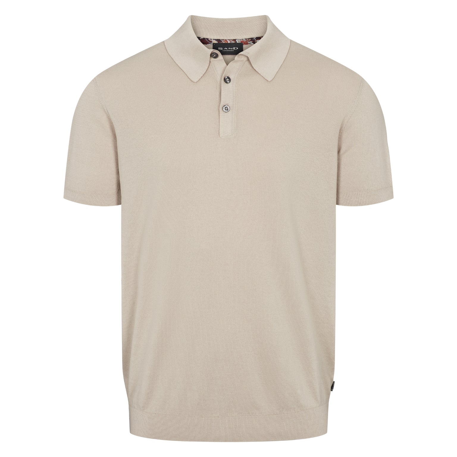 Rico Knit Polo Shirt SAND