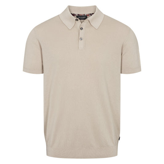 Rico Knit Polo Shirt SAND