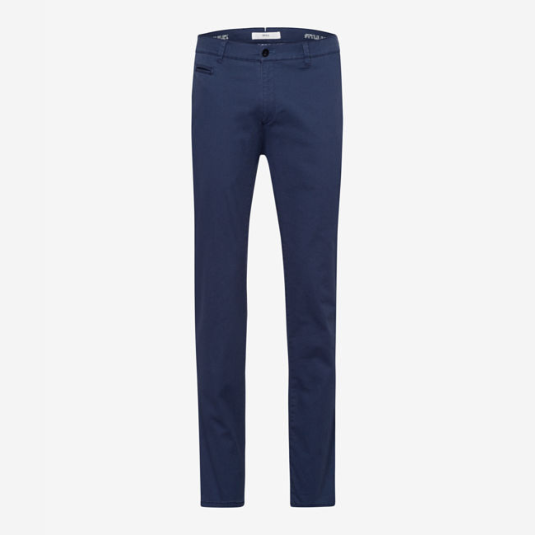 Fabio Hi-Flex Cotton trousers for men, high stretch premium cotton fabric. Straight fit, five pocket trousers.