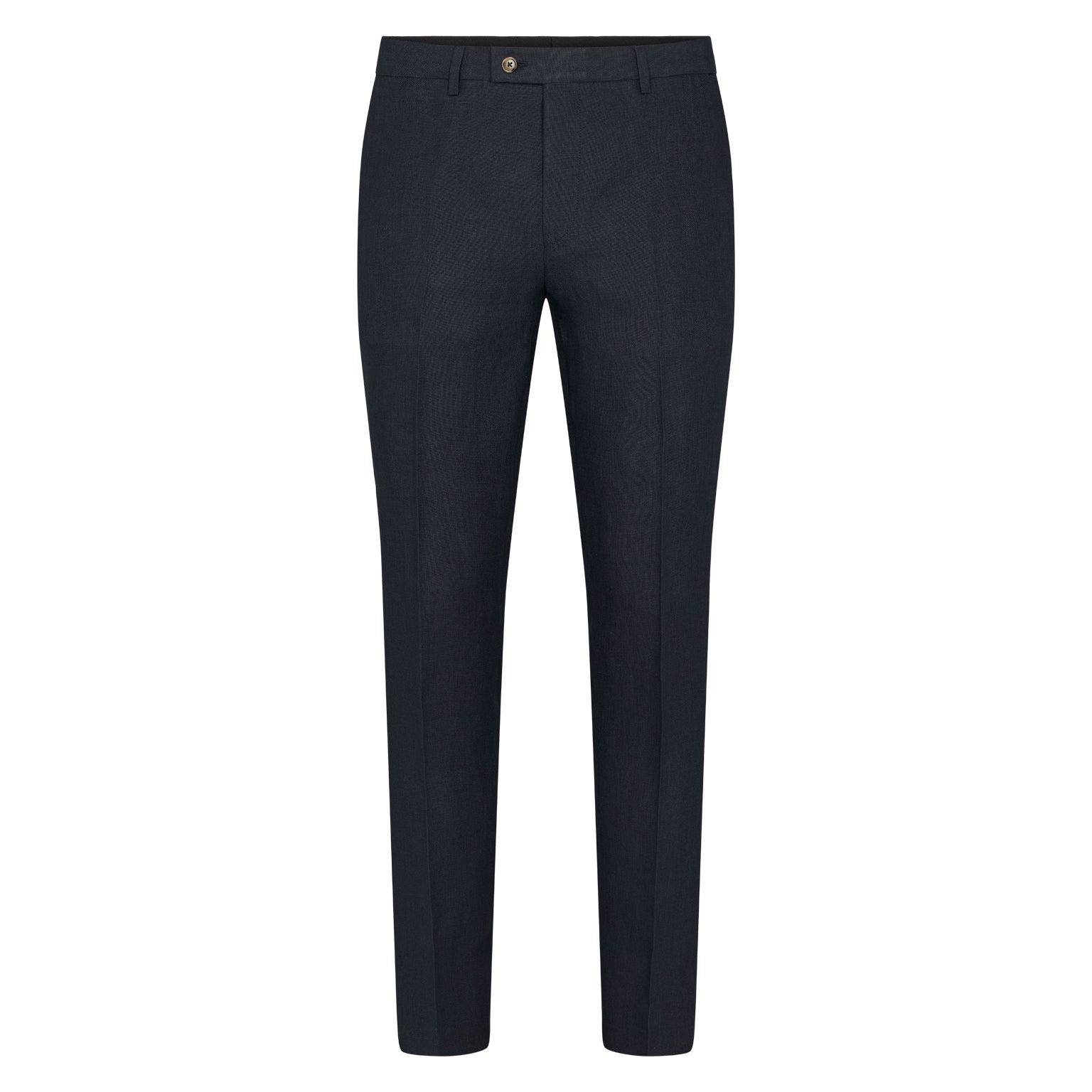 Men's 100% pure linen trousers in slim/straight fit. Made in italy