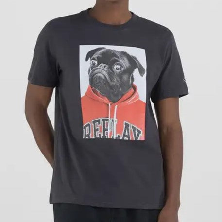 Pug Graphic T-Shirt REPLAY